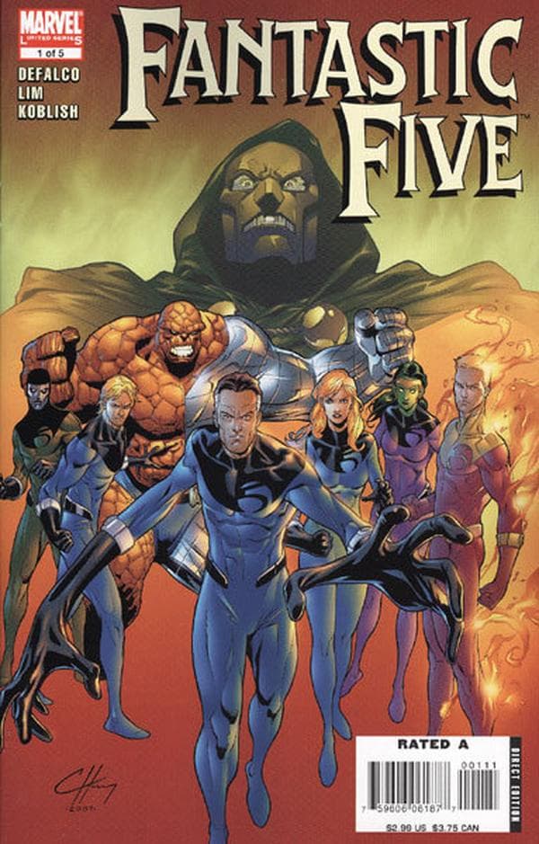 Fantastic Five #1 cover