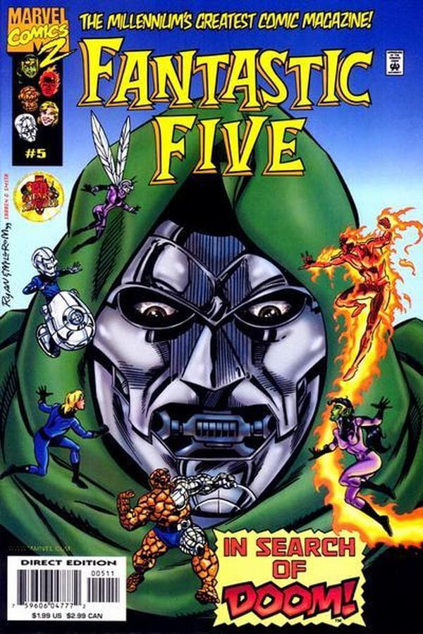 Fantastic Five #5 cover