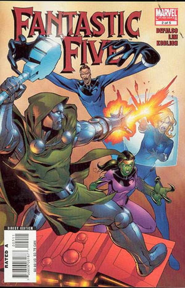 Fantastic Five #2 cover