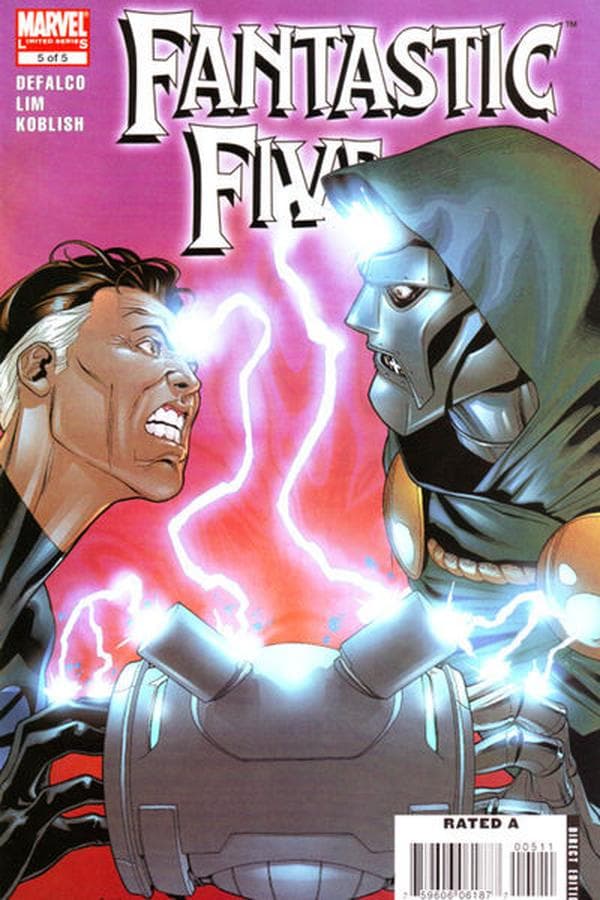 Fantastic Five #5 cover