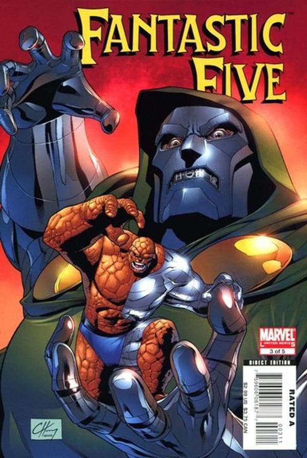 Fantastic Five #3 cover