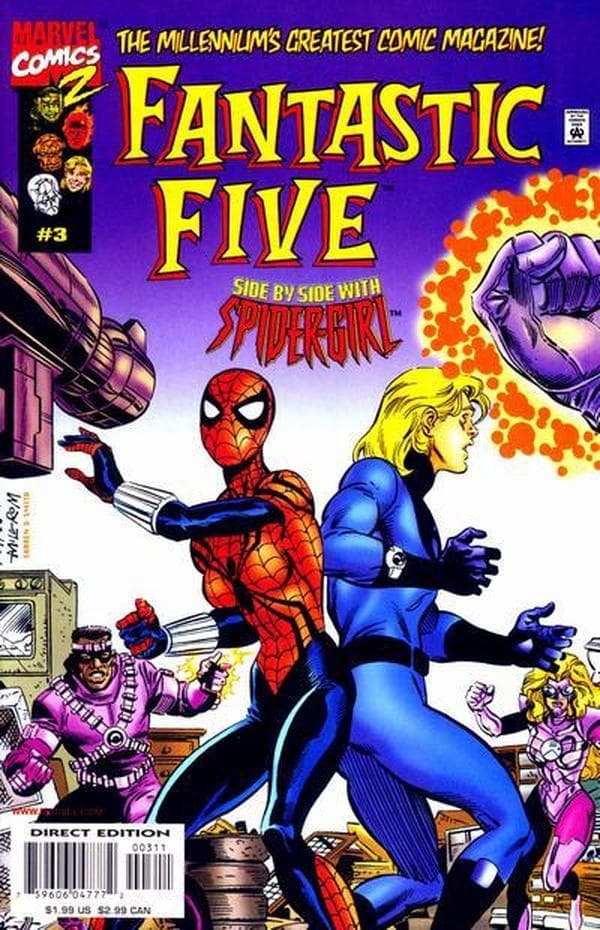 Fantastic Five #3 cover