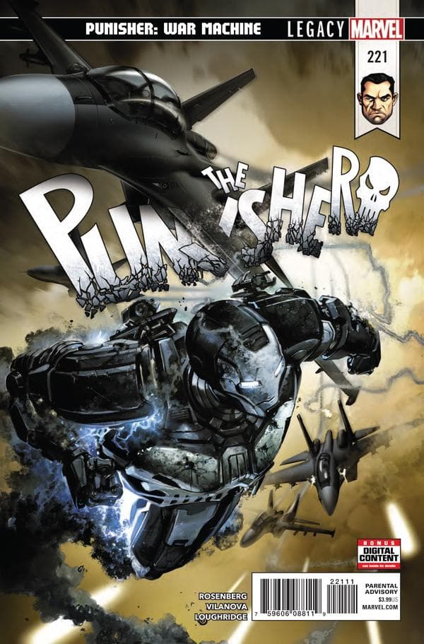 The Punisher #221 cover