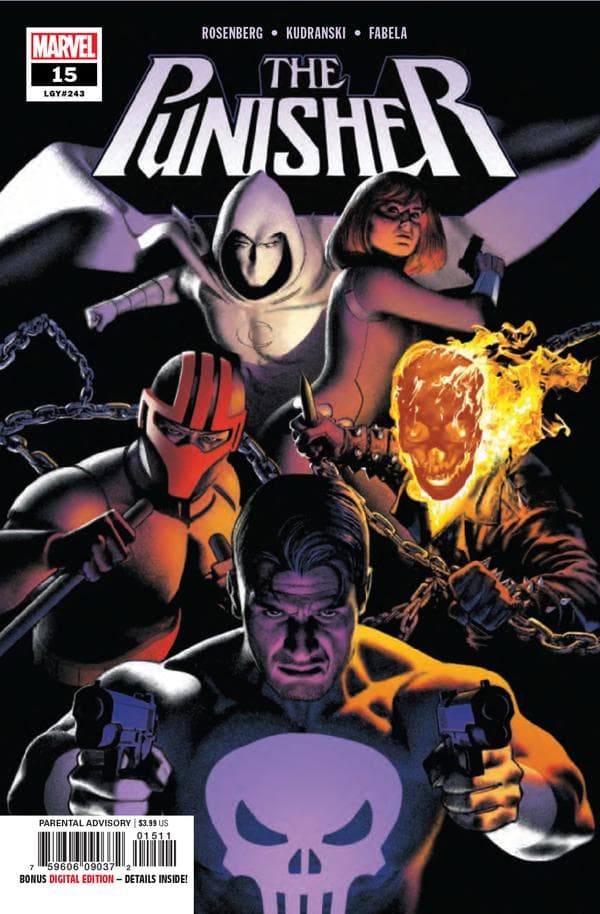 The Punisher #15 cover