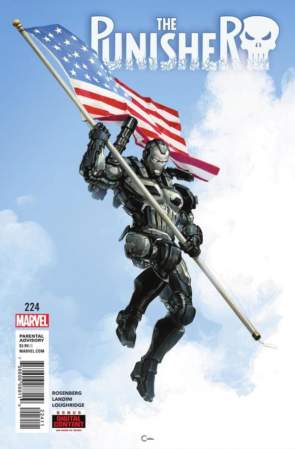 The Punisher #224 cover