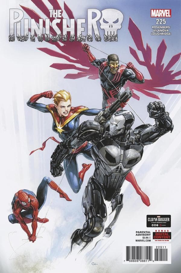 The Punisher #225 cover
