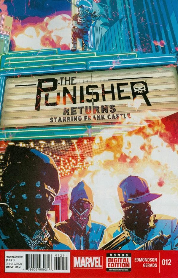 The Punisher #12 cover