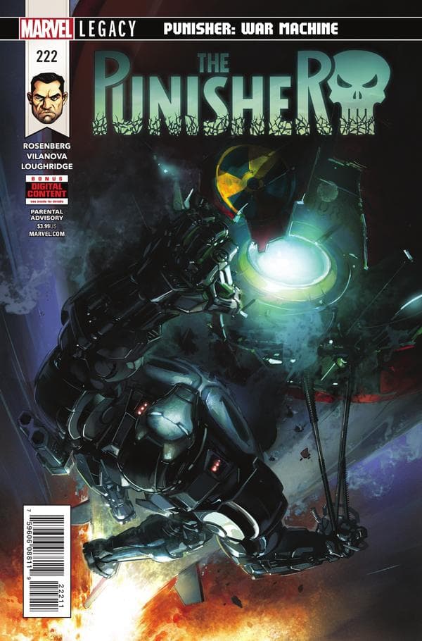 The Punisher #222 cover