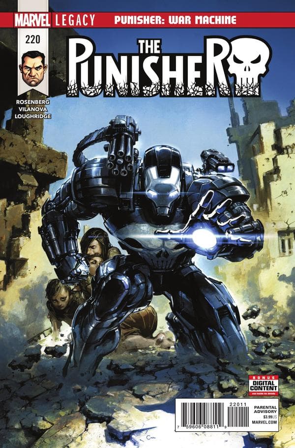 The Punisher #220 cover