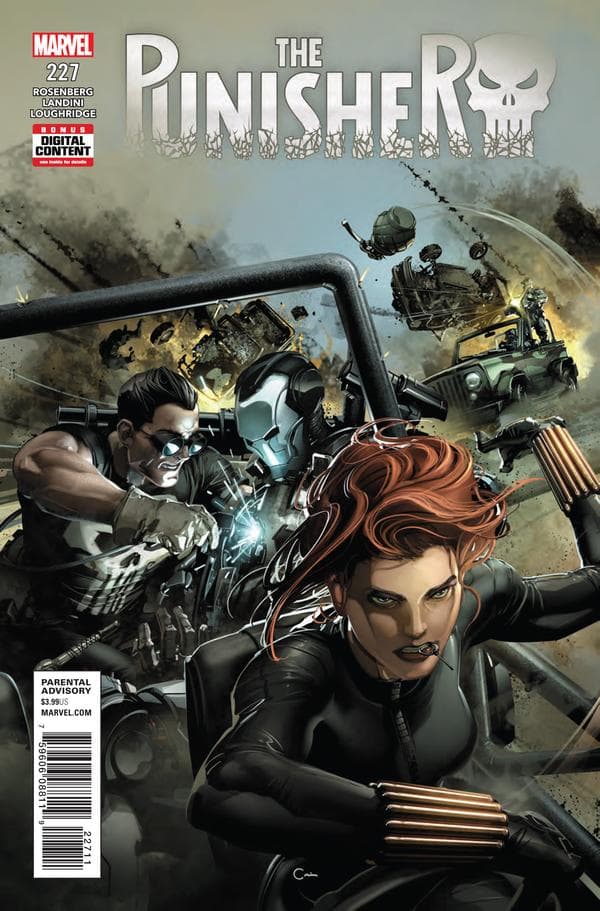 The Punisher #227 cover