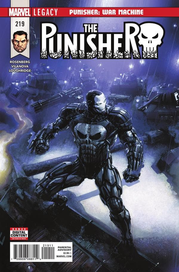 The Punisher #219 cover