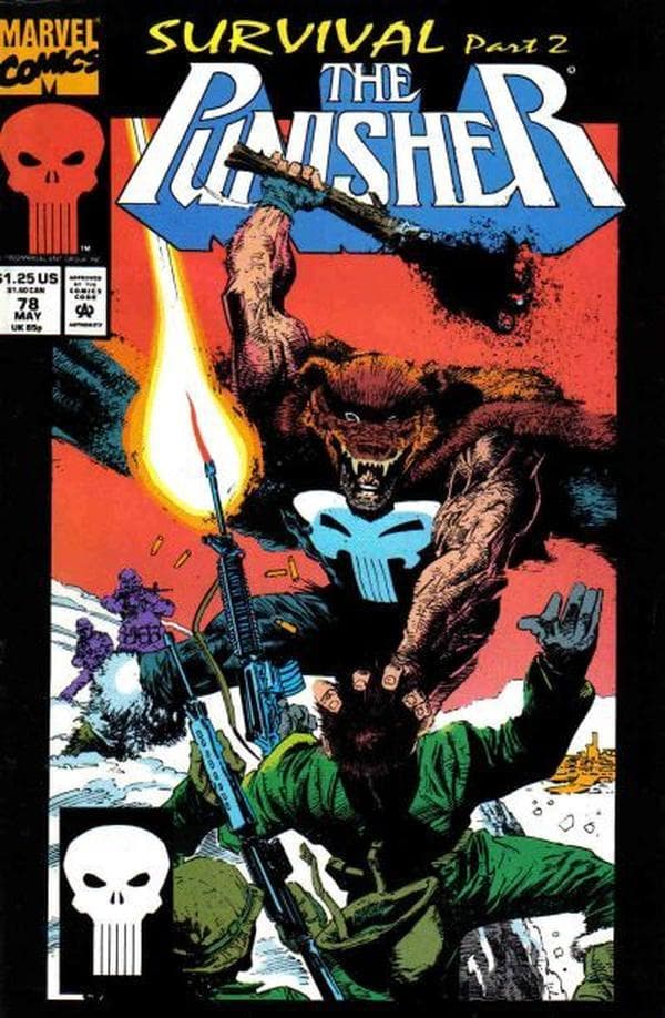 The Punisher #78 cover
