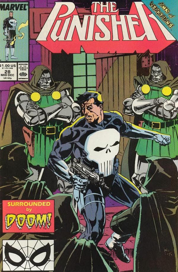 The Punisher #28 cover