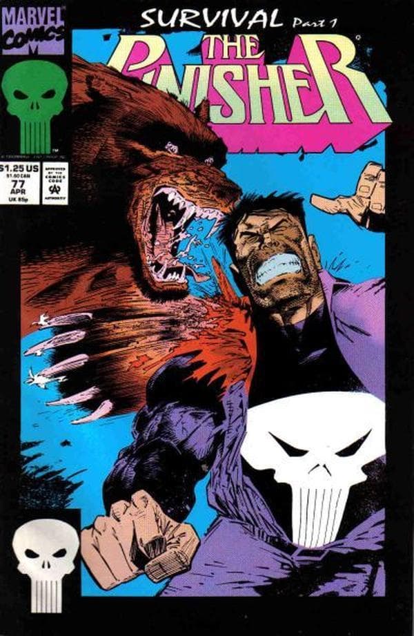The Punisher #77 cover