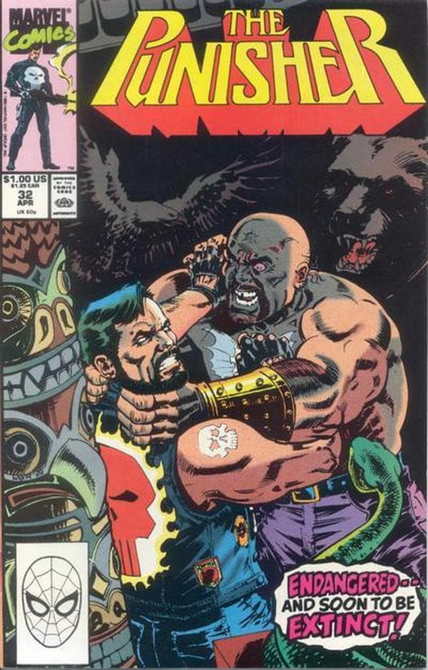 The Punisher #32 cover
