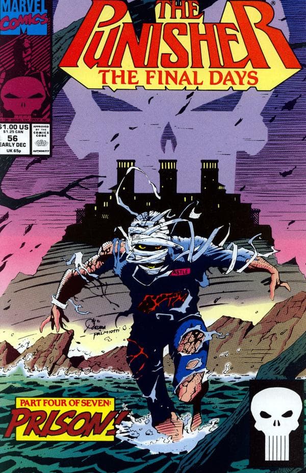 The Punisher #56 cover