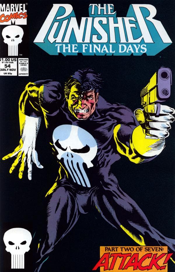 The Punisher #54 cover