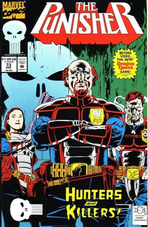 The Punisher #73 cover