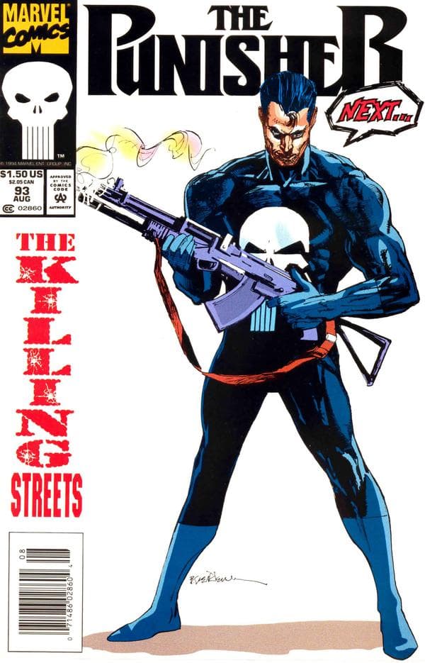 The Punisher #93 cover
