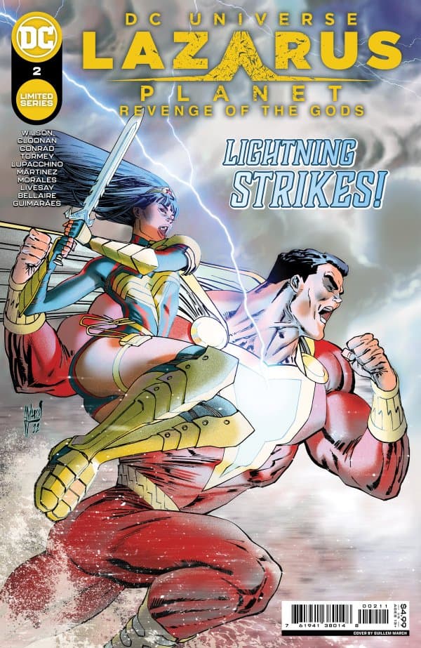 Lazarus Planet: Revenge of the Gods #2 cover
