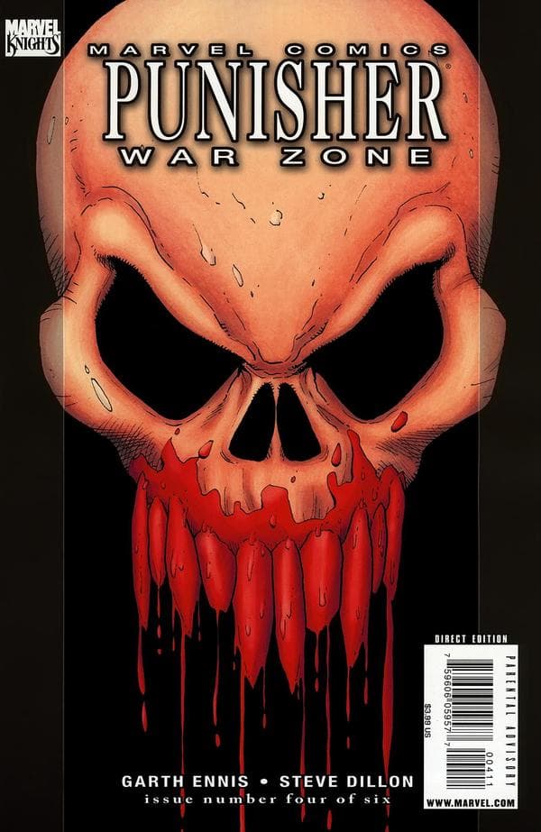 Punisher: War Zone #4 cover
