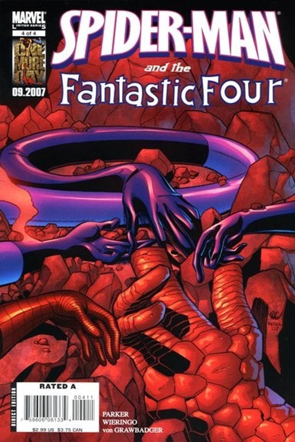 Spider-Man and the Fantastic Four #4 cover