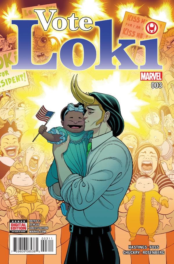 Vote Loki #3 cover