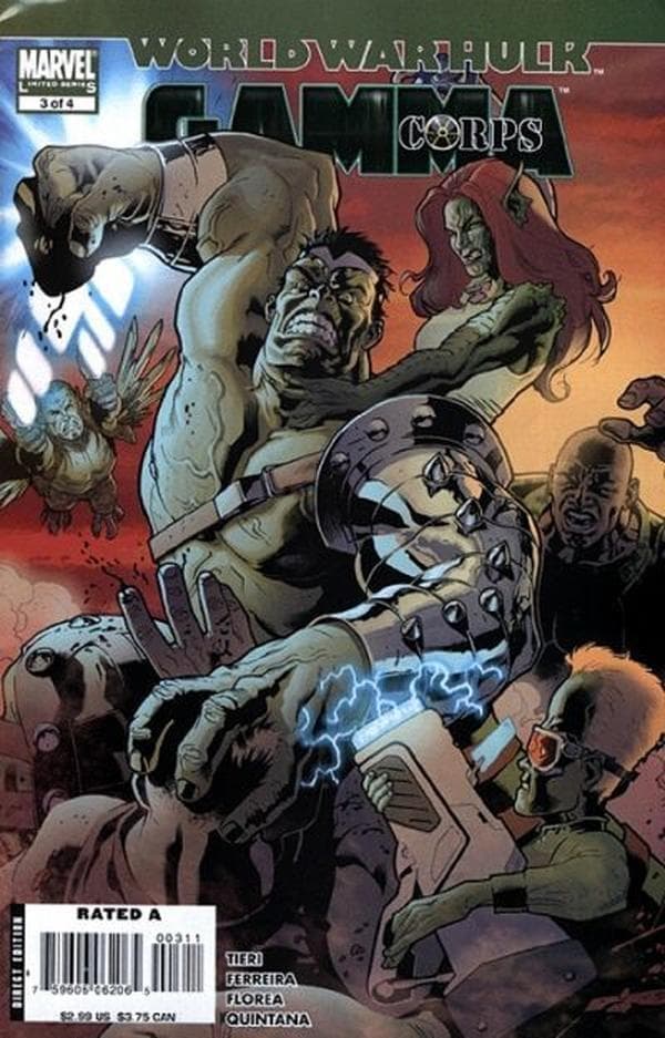 World War Hulk: Gamma Corps #3 cover