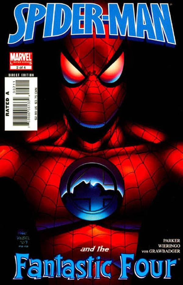 Spider-Man and the Fantastic Four #2 cover