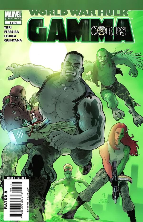 World War Hulk: Gamma Corps #1 cover