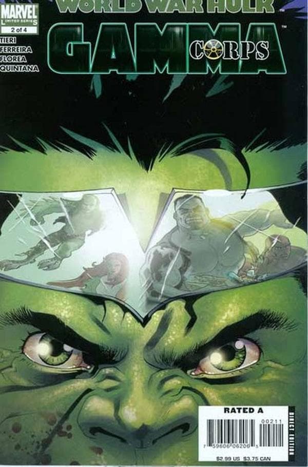 World War Hulk: Gamma Corps #2 cover