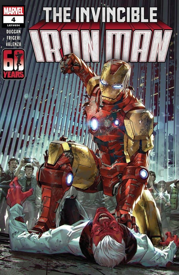 The Invincible Iron Man #4 cover