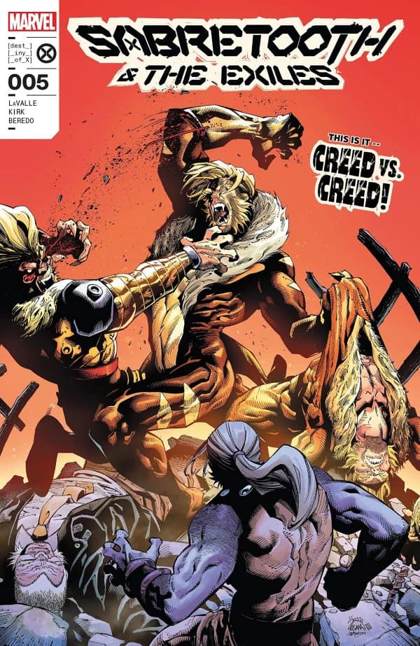 Sabretooth and the Exiles #5 cover