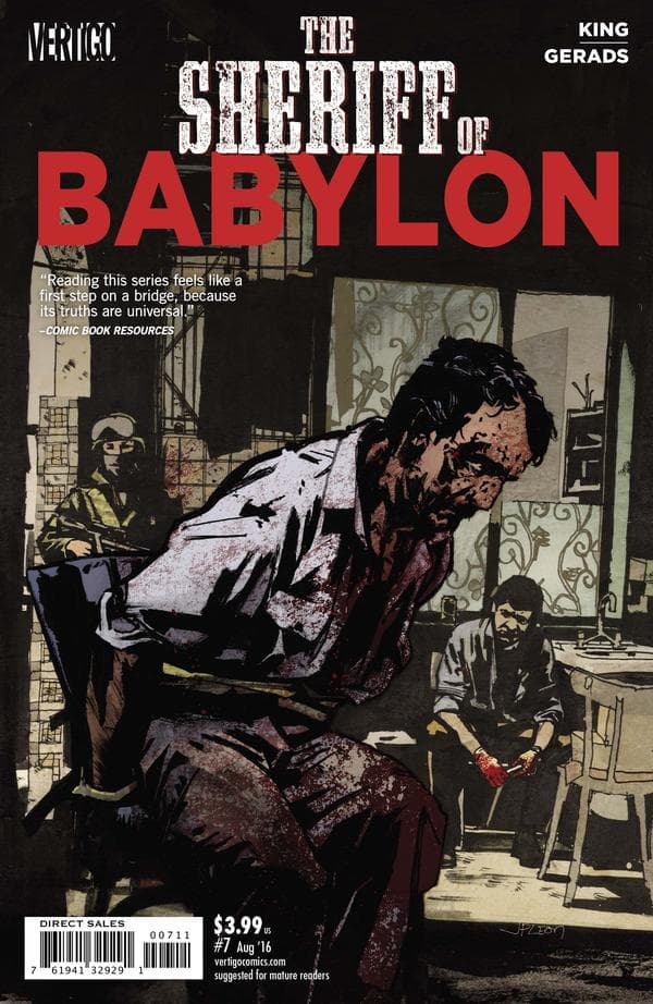 Sheriff of Babylon #7 cover