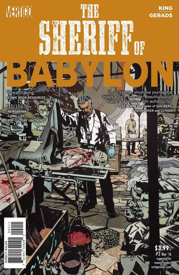 Sheriff of Babylon #2 cover