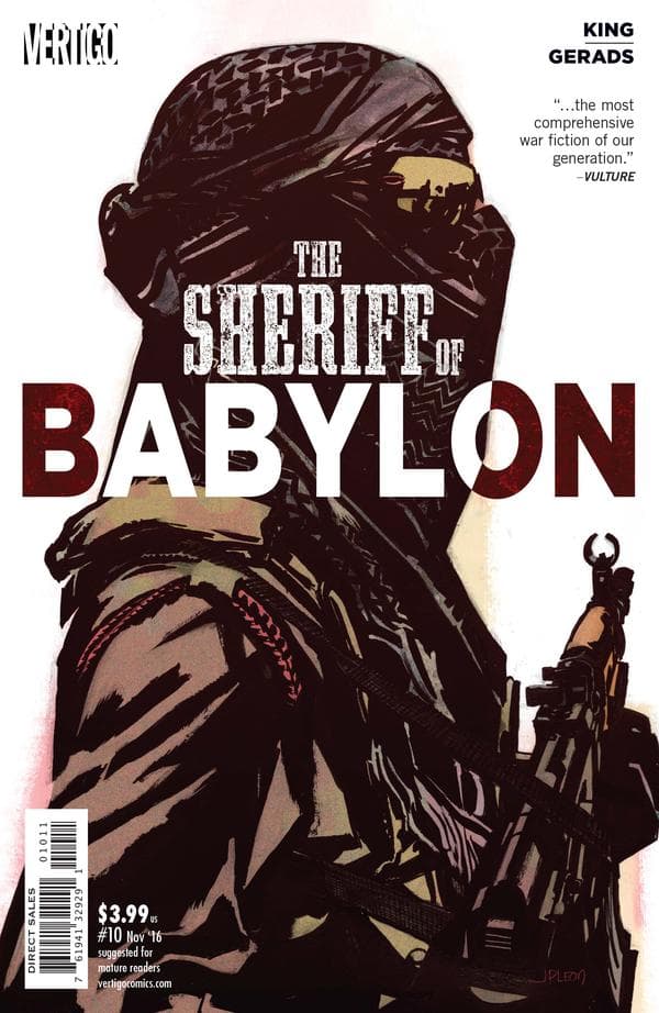 Sheriff of Babylon #10 cover