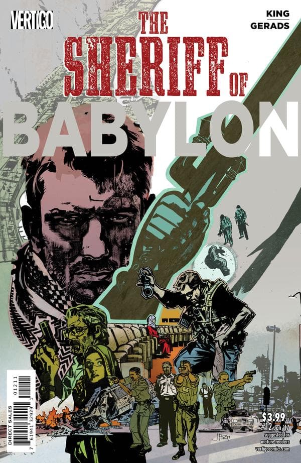 Sheriff of Babylon #12 cover