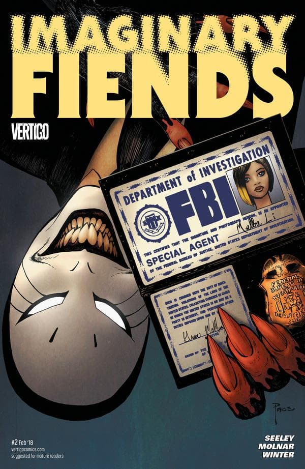 Imaginary Fiends #2 cover