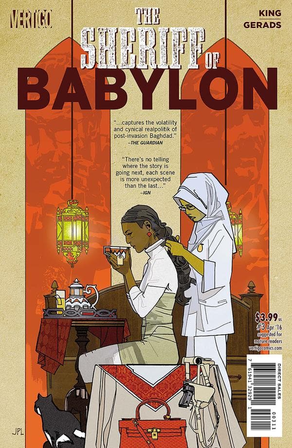 Sheriff of Babylon #3 cover