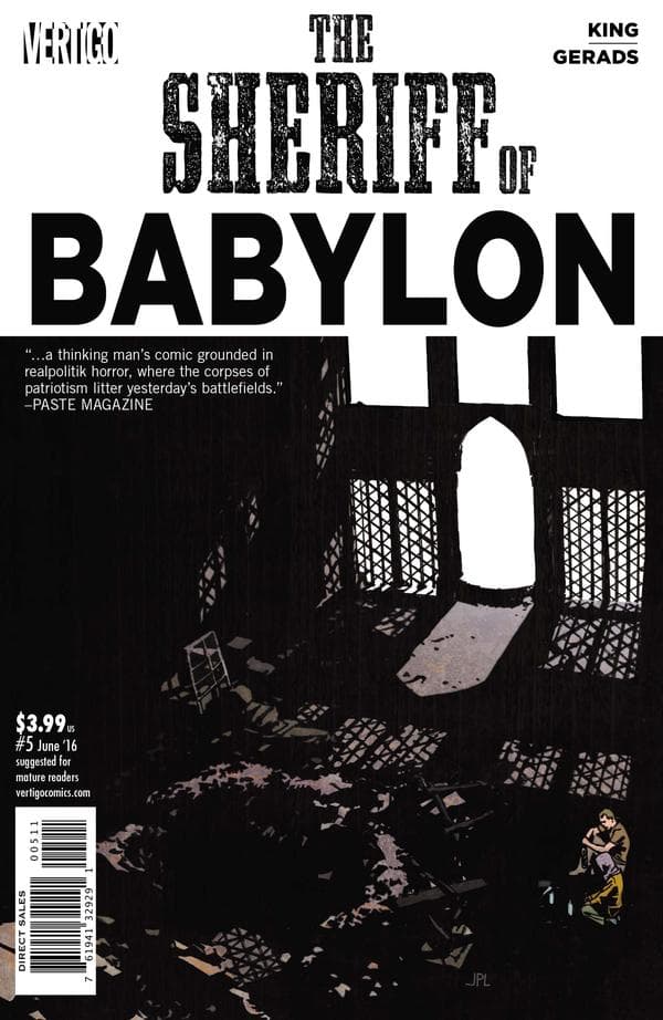 Sheriff of Babylon #5 cover