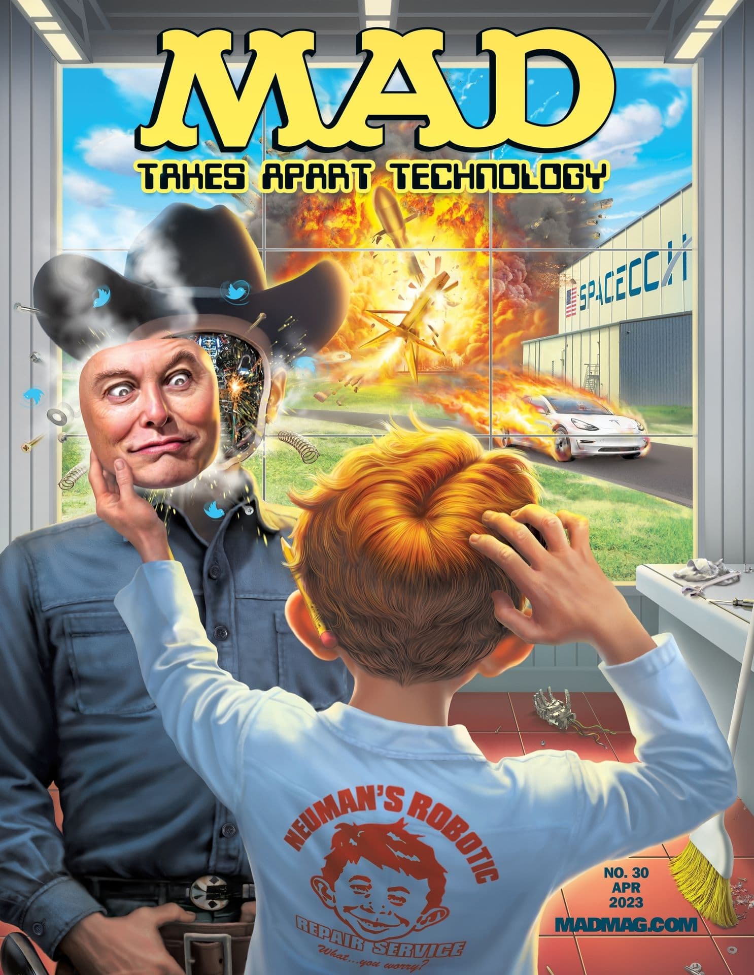 MAD Magazine #30 cover