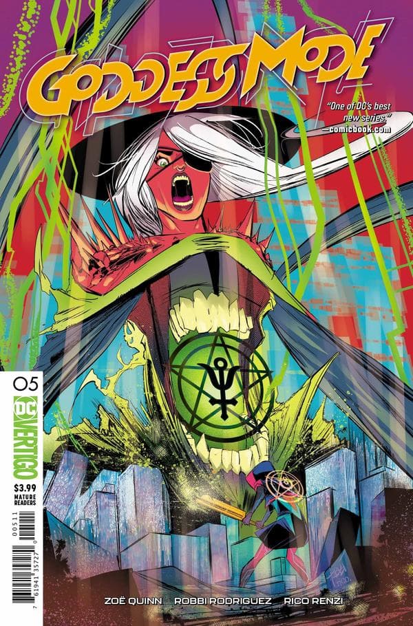 Goddess Mode #5 cover