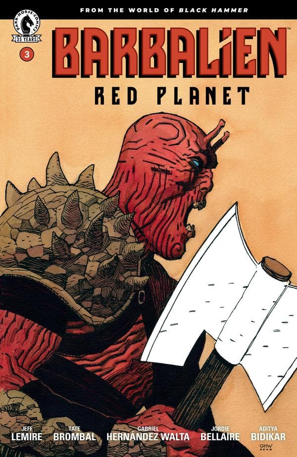 Barbalien: Red Planet #3 cover