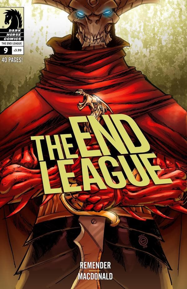 The End League #9 cover
