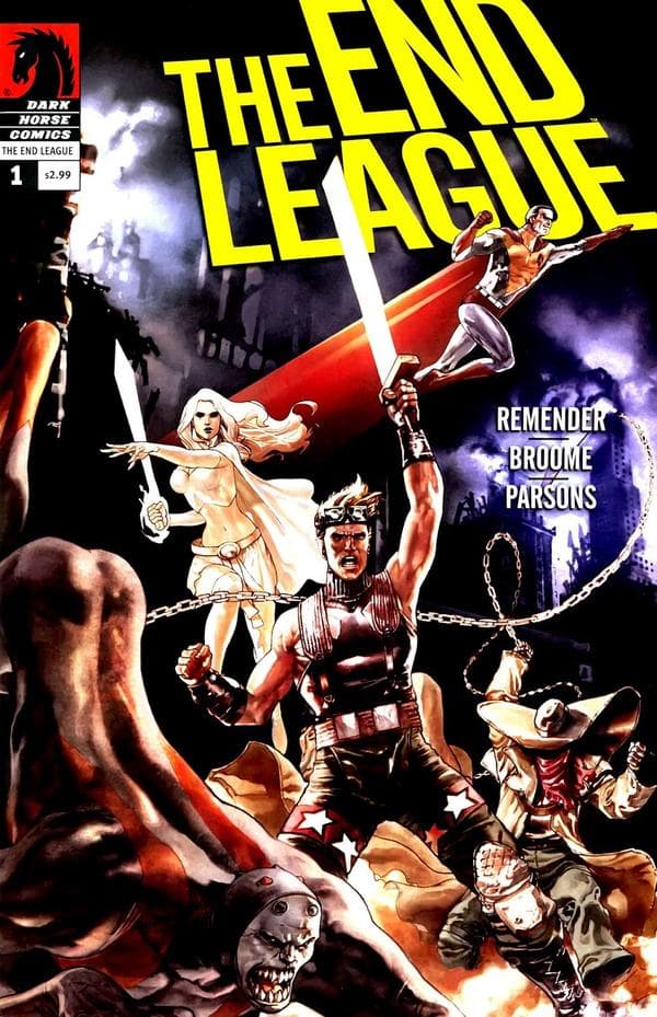 The End League cover — © Dark Horse Comics