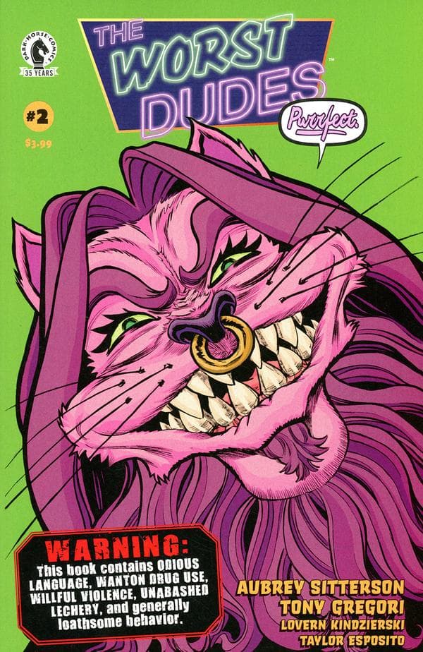 The Worst Dudes #2 cover