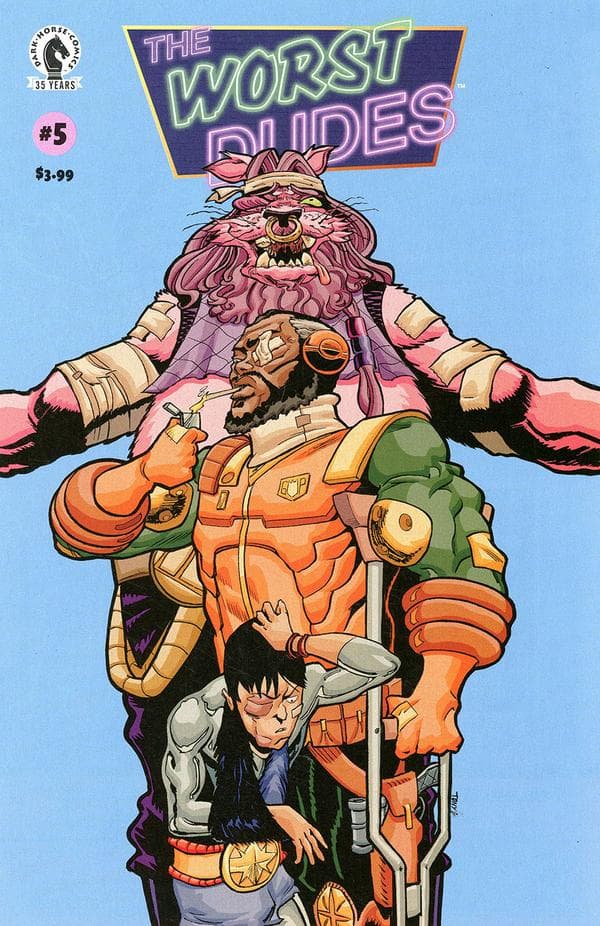 The Worst Dudes #5 cover