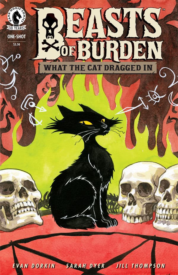 Beasts of Burden: What The Cat Dragged In #1 cover