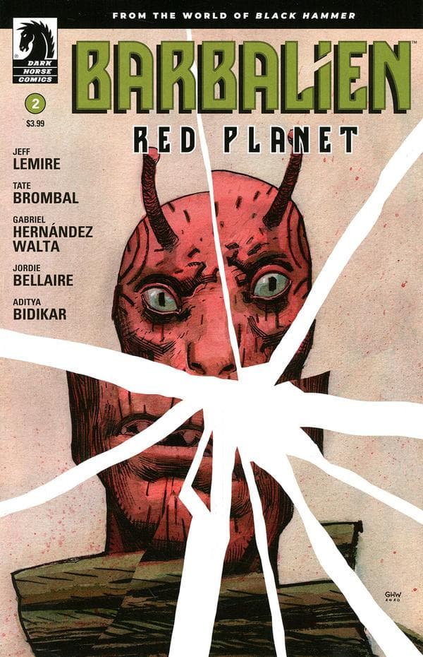 Barbalien: Red Planet #2 cover