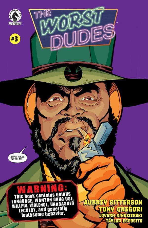 The Worst Dudes #3 cover